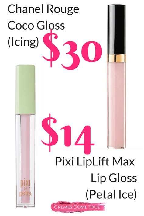 chanel giggle lip gloss dupe|lipstick dupe.